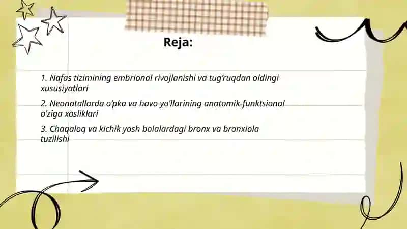 Nafas tizimining yosh xususiyati va gigiyenasi 2