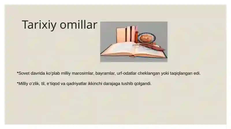 Milliy urf-odatlar 2