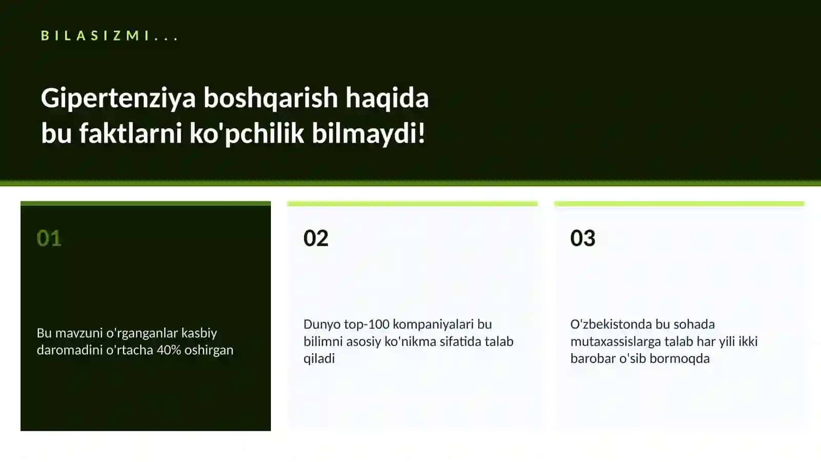 Gipertenziya boshqarish 2