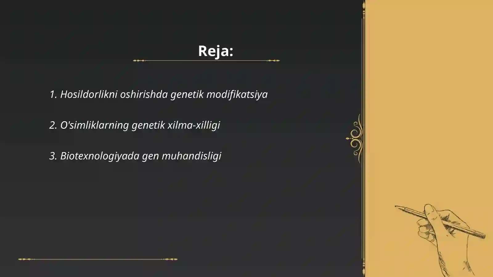 Hosildorlikni oshirish biotexnologiyasi 2