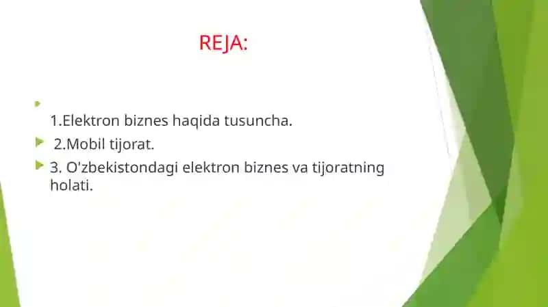 ELEKTRON SAVDO (INTERNET SAVDO) NING RIVOJLANISH XUSUSIYATLARI 2