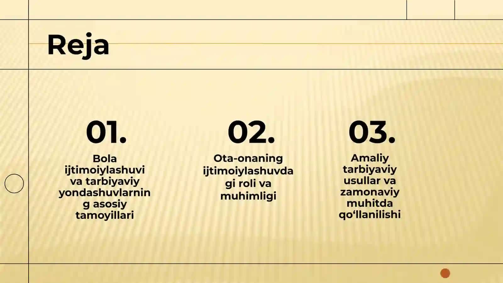 ZAMONAVIY JAMIYATDA OTA-ONANING BOLA IJTIMOIYLASHUVIDAGI TARBIYAVIY  YONDASHUVI 2