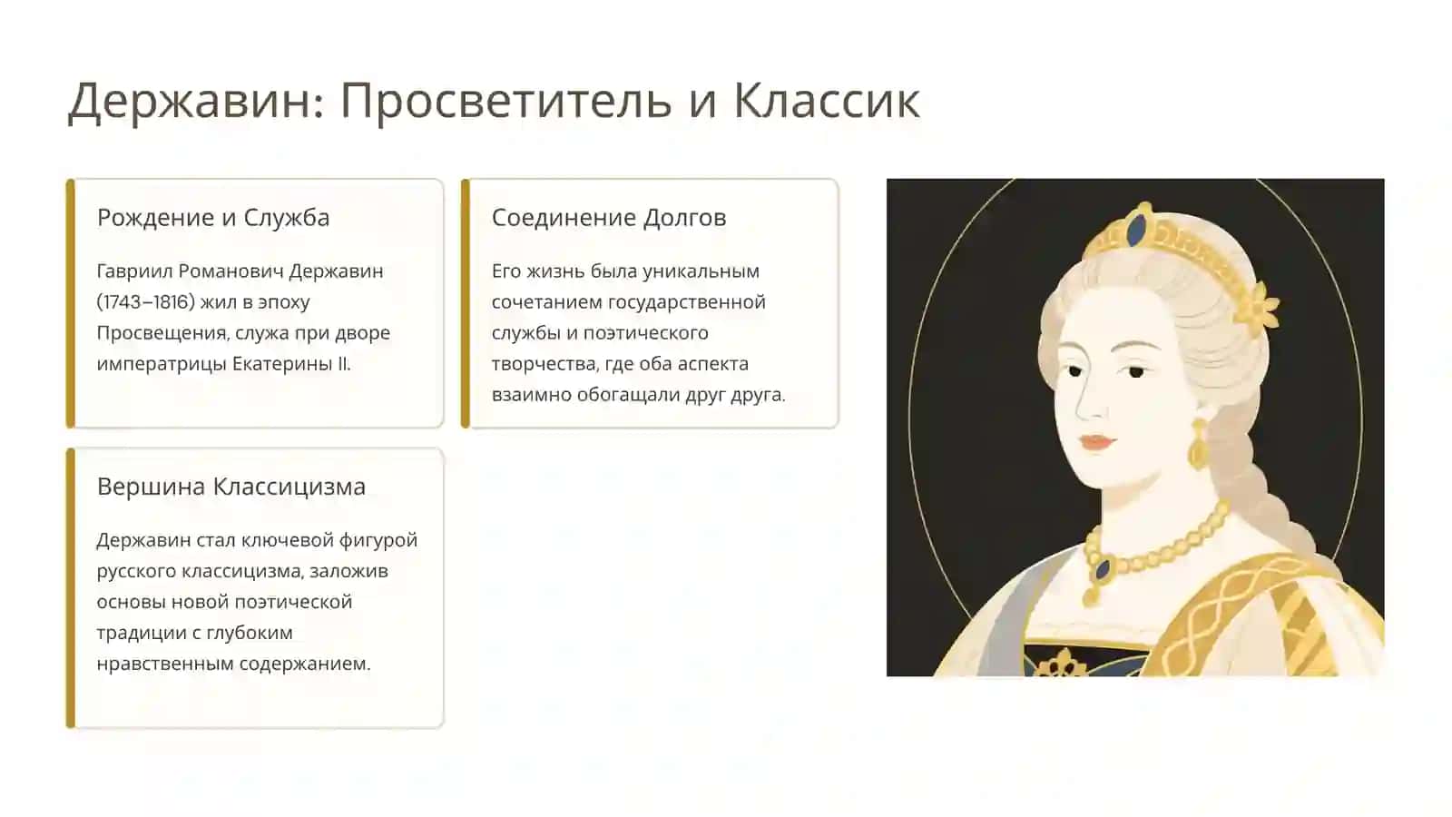 Гавриил Романович Державин: О Поэте и Поэзии 2