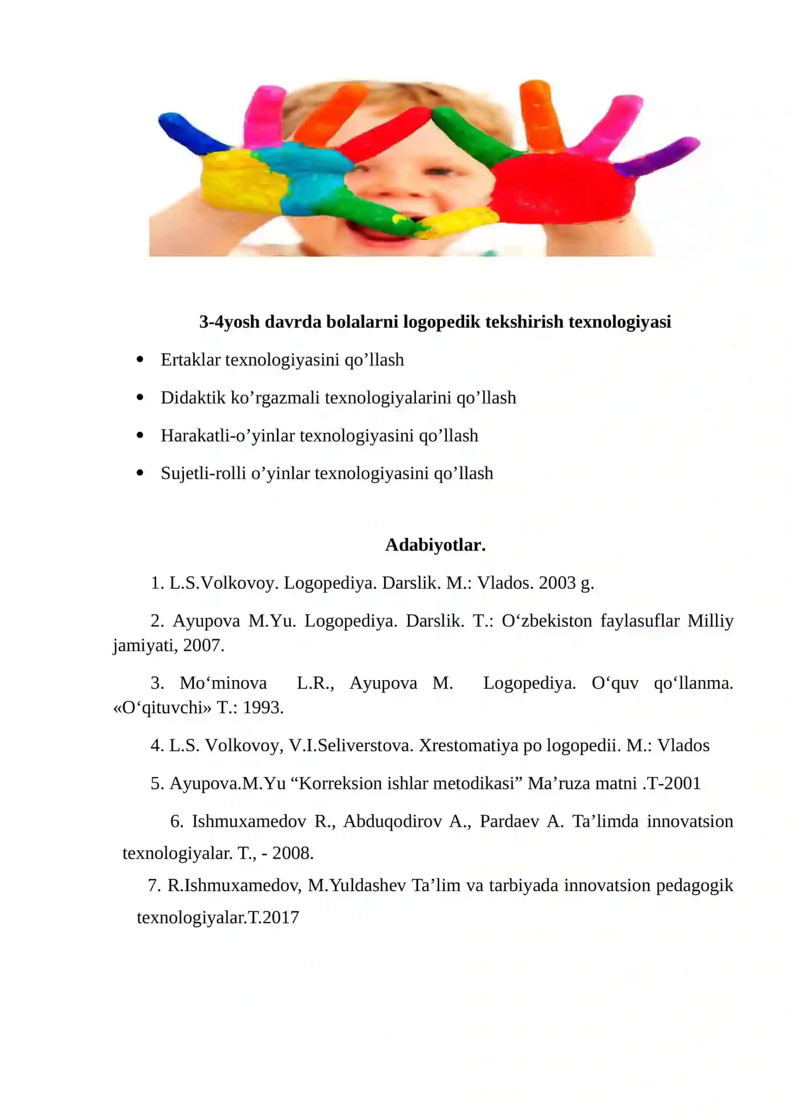 Logopedik tekshiruvda turlicha yondoshuv 2