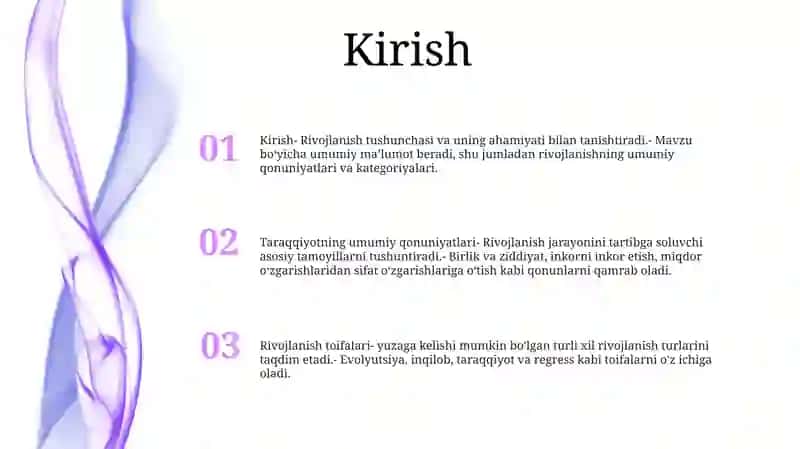 Rivojlanishning Umumiy Qonunlari Va Kategoriyalari 2