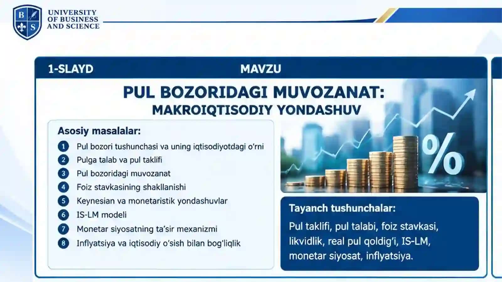 PUL BOZORIDAGI MUVOZANAT 2