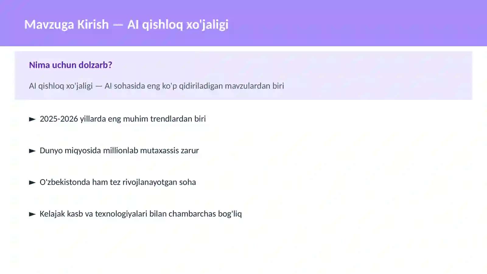 AI qishloq xo'jaligi 2