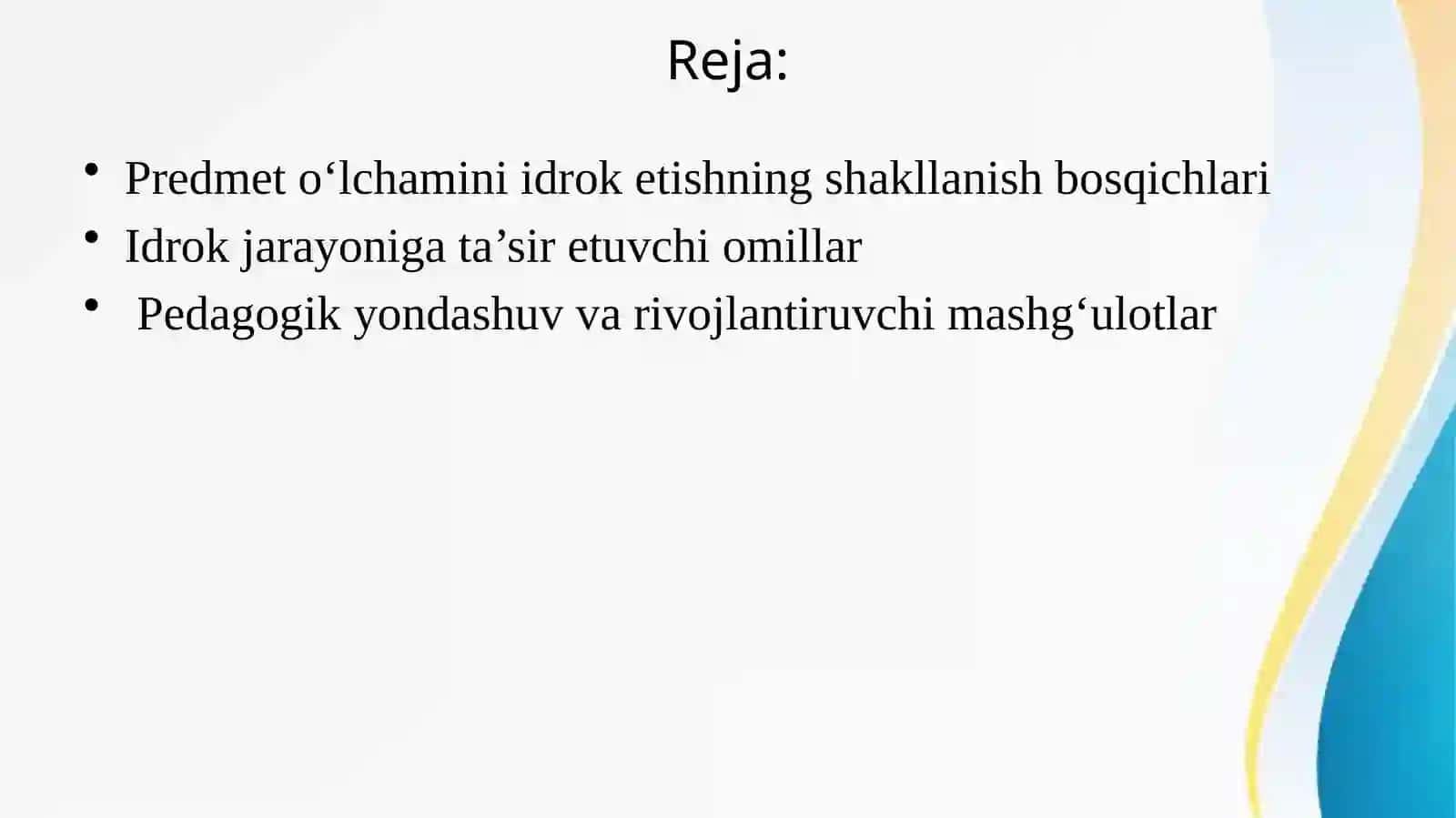 Maktabgacha yoshdagi bolalarda predmetlarning o’lchamni idrok qilishning o‘zi g’axos uslubi 2