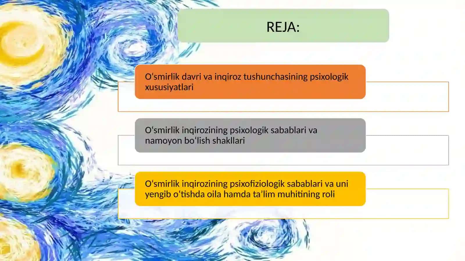 O‘smirlik davri inqirozi va uning psixologik, psixofiziologik sabablari 2