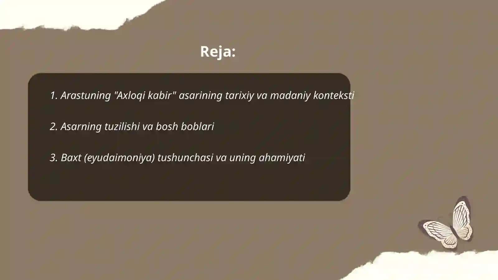 Arastuning axloqi kabir asari 2