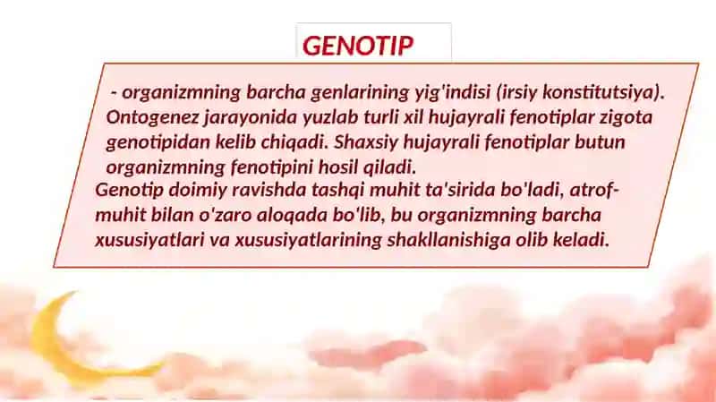 Genotip va Fenotip 2