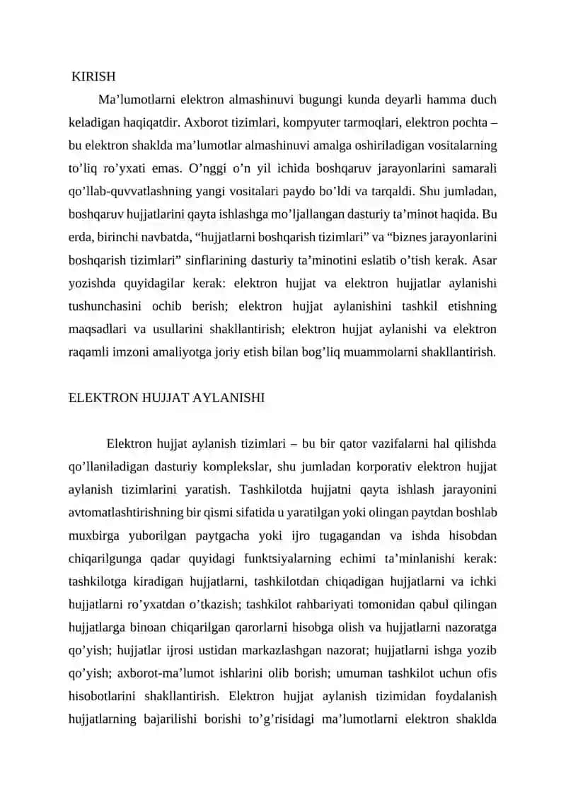 Hujjat Almashinuvi Tizimi 2