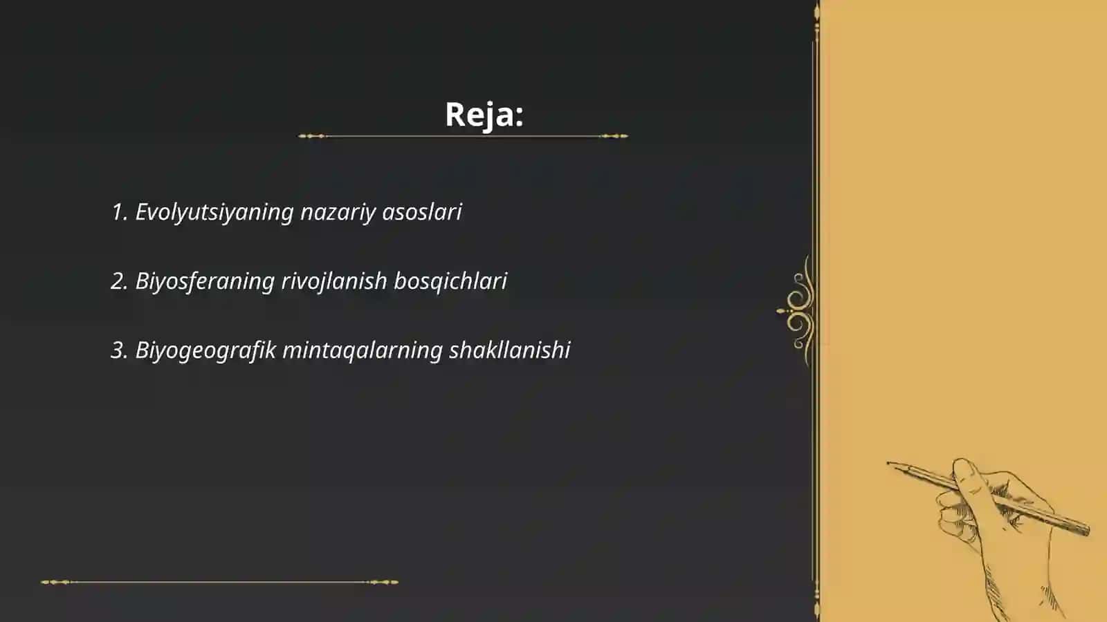 Biyosferani evolyutson qatlamlari 2
