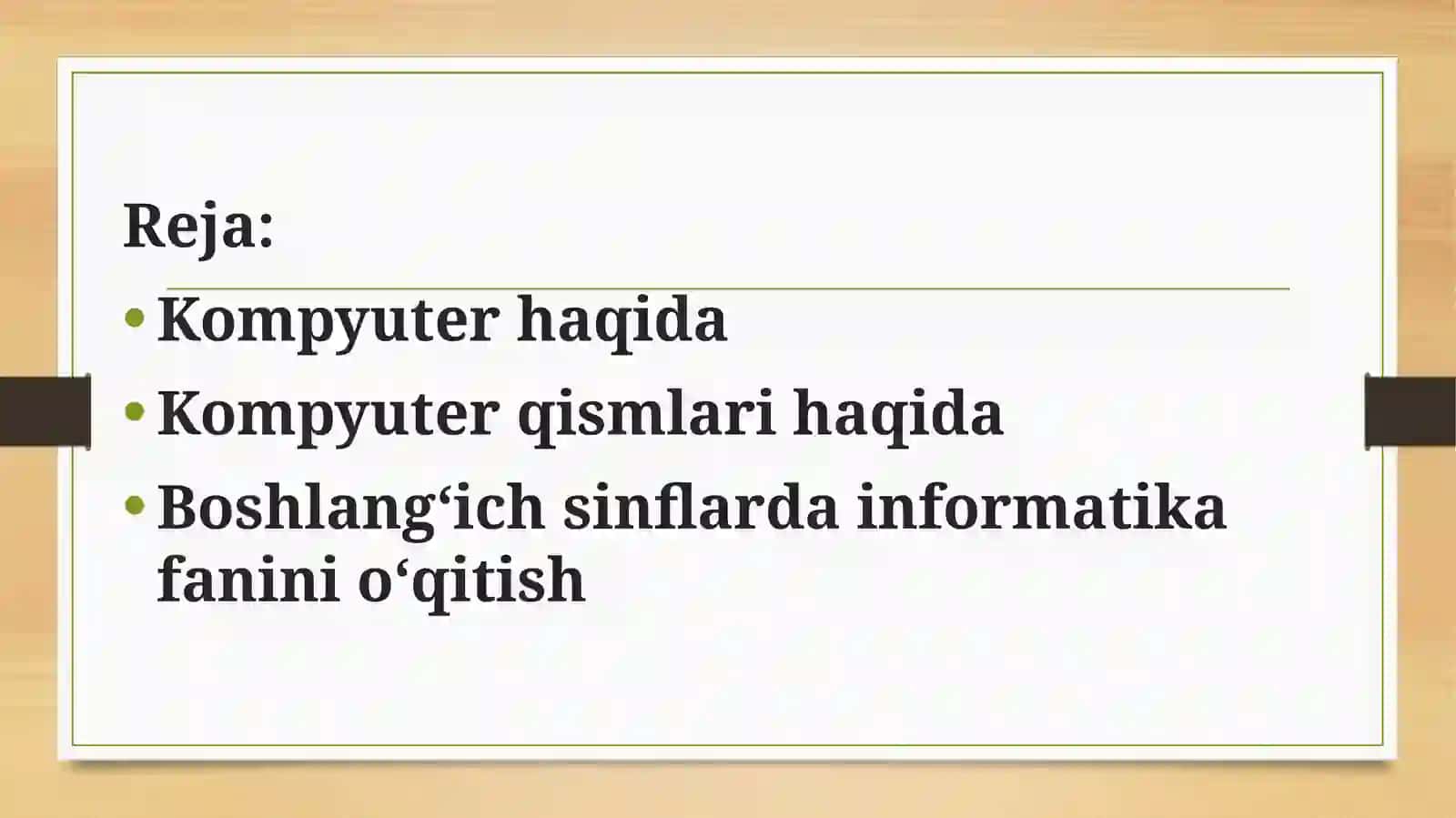 Boshlangʻich sinflarda AKT 2