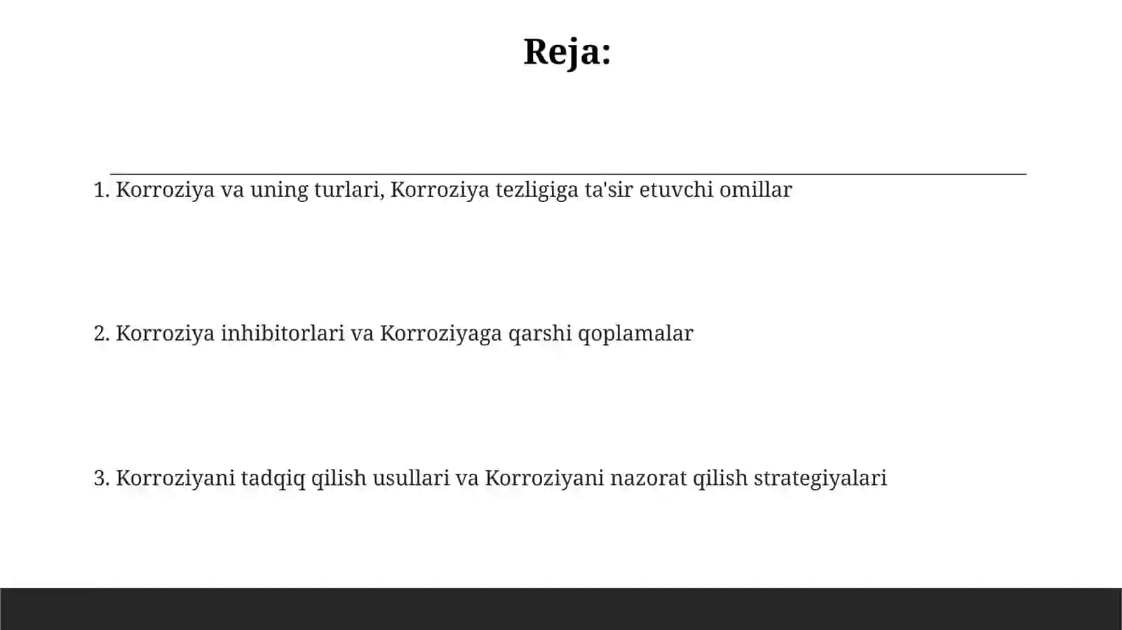 Korroziya va uning turlari 2