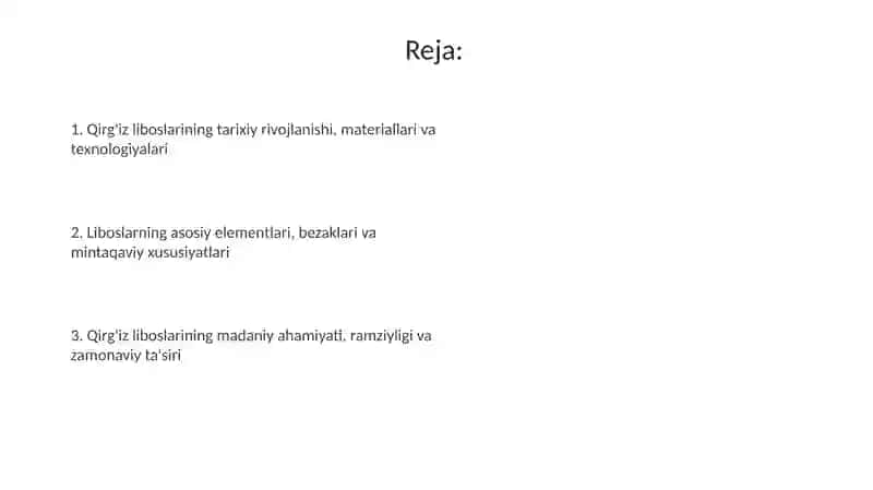 Qirg'iz xalqining kostyumi 2