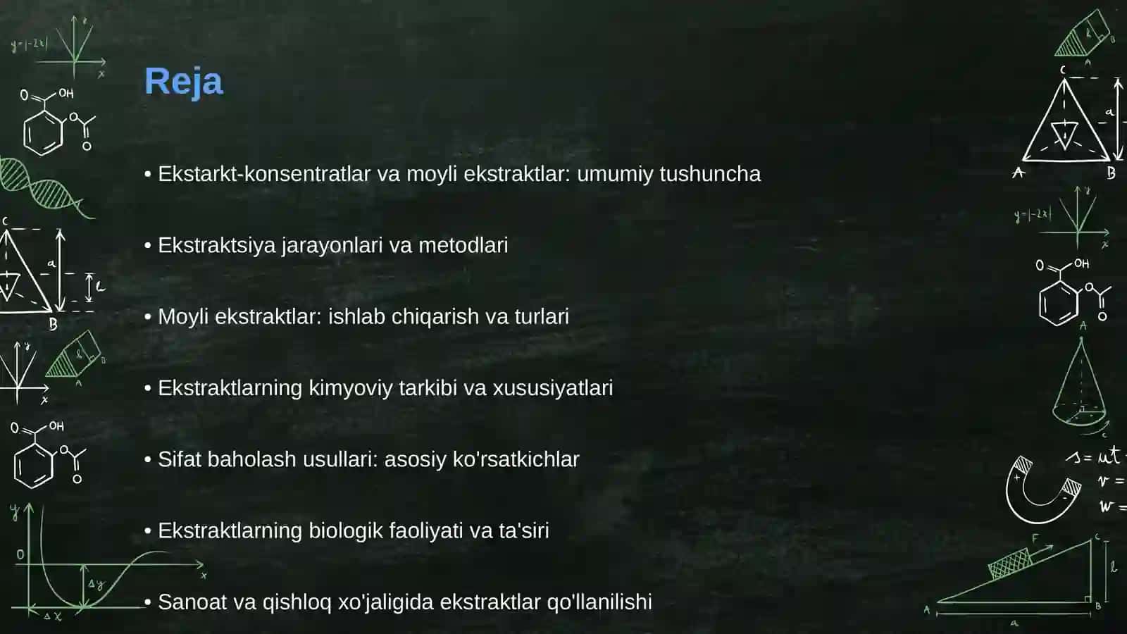 Ekstarkt-konsentratlar. Moyli ekstraktlar.Ularning sifatini baholash 2