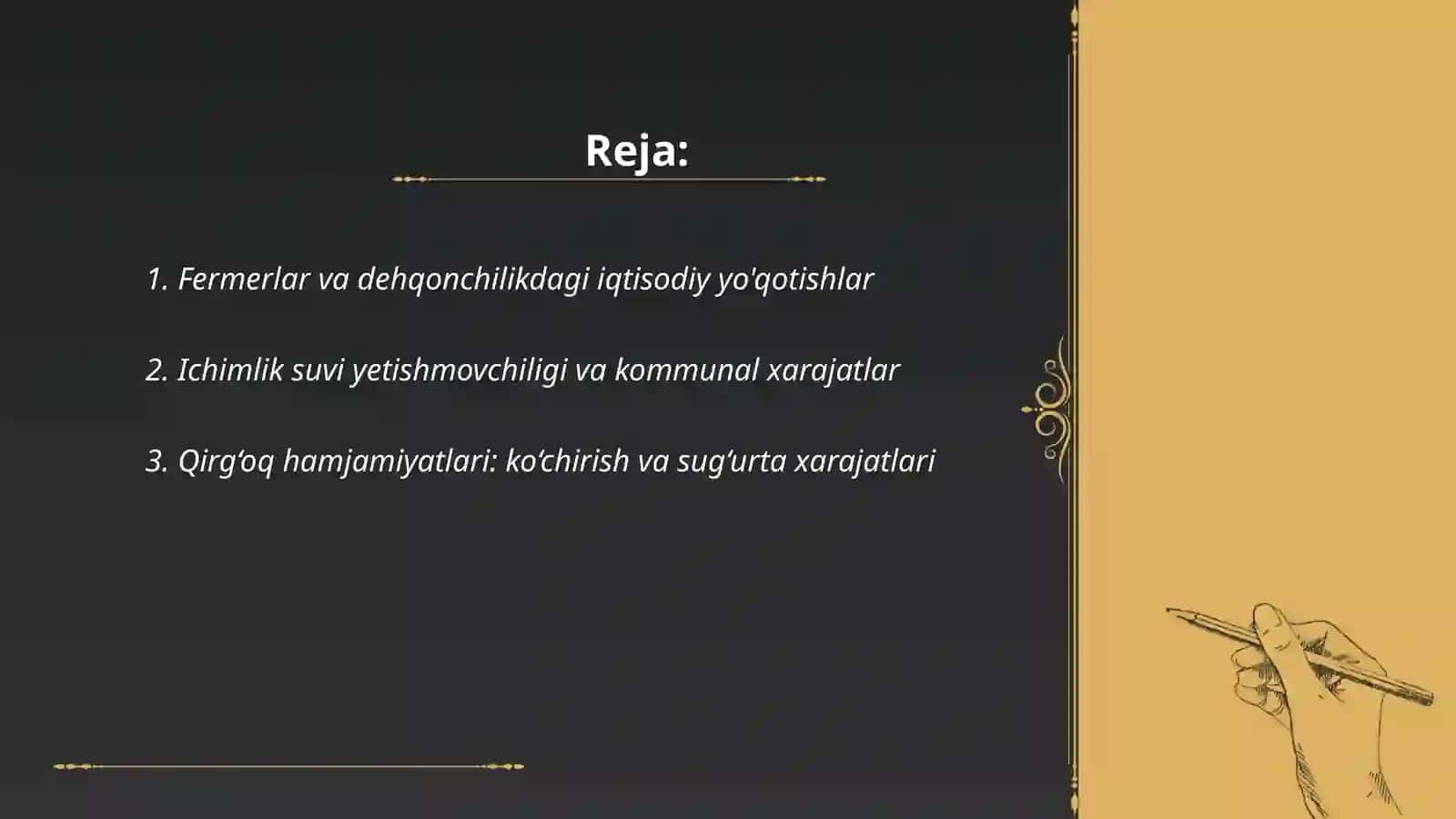 Iqlim ozgarishi kimga "qimmatga tushyapti" 2