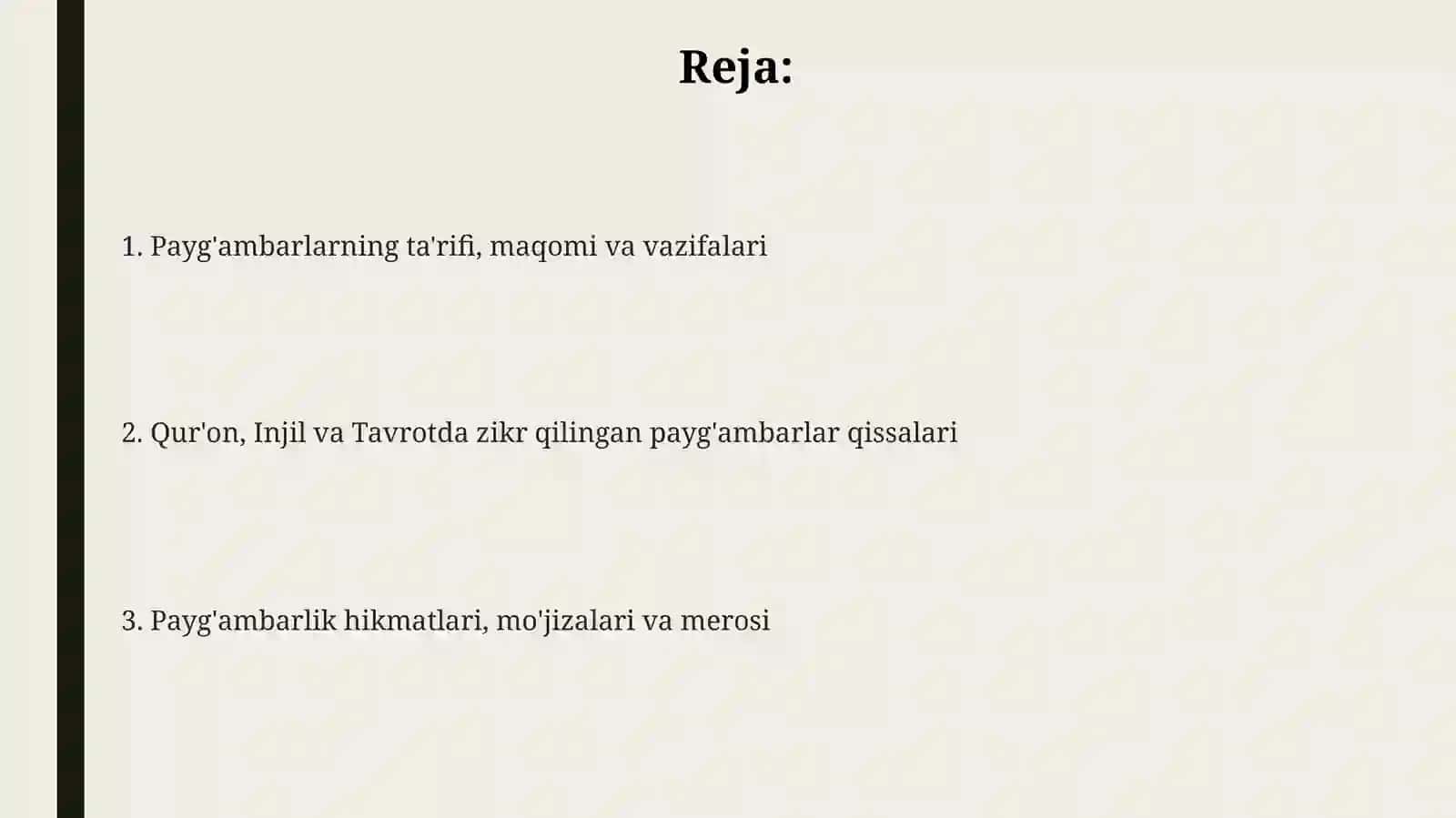 Paygʻambarlar qissasi 2