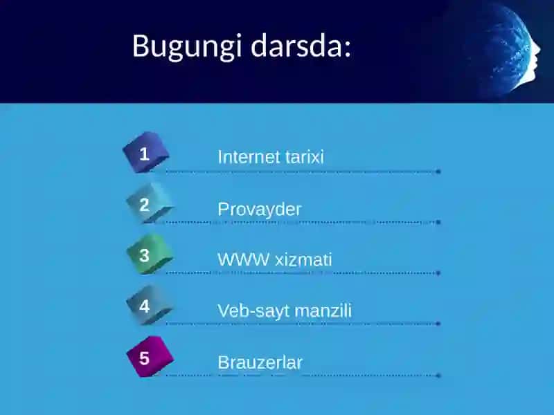 Internetda texnologiyalari 2