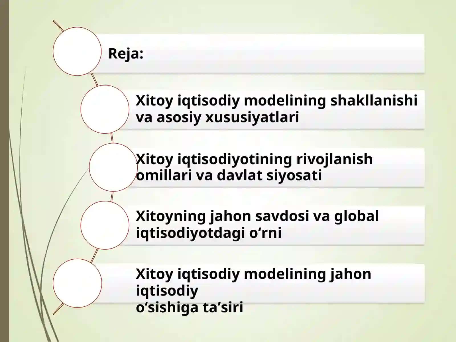 Xitoy iqtisodiy modeli va global iqtisodiy oʻsishdagi oʻrni 2