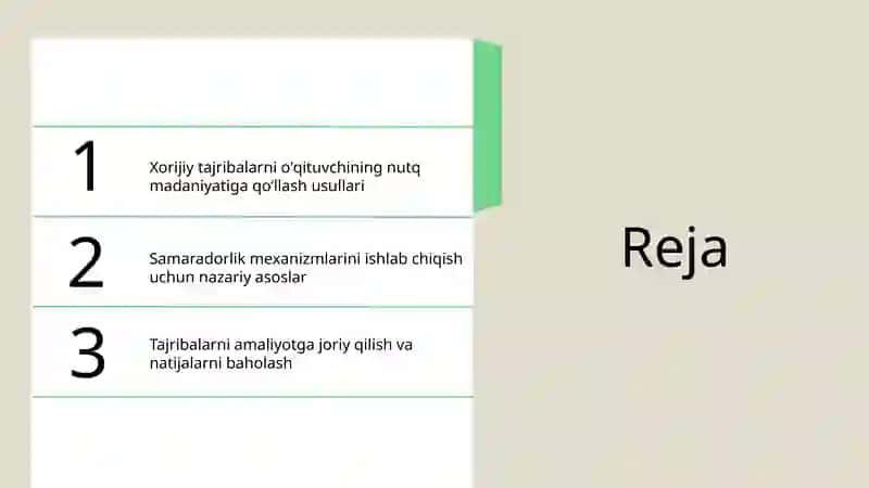 Xorijiy tajribalar oʻqitishning samarador usullari 2