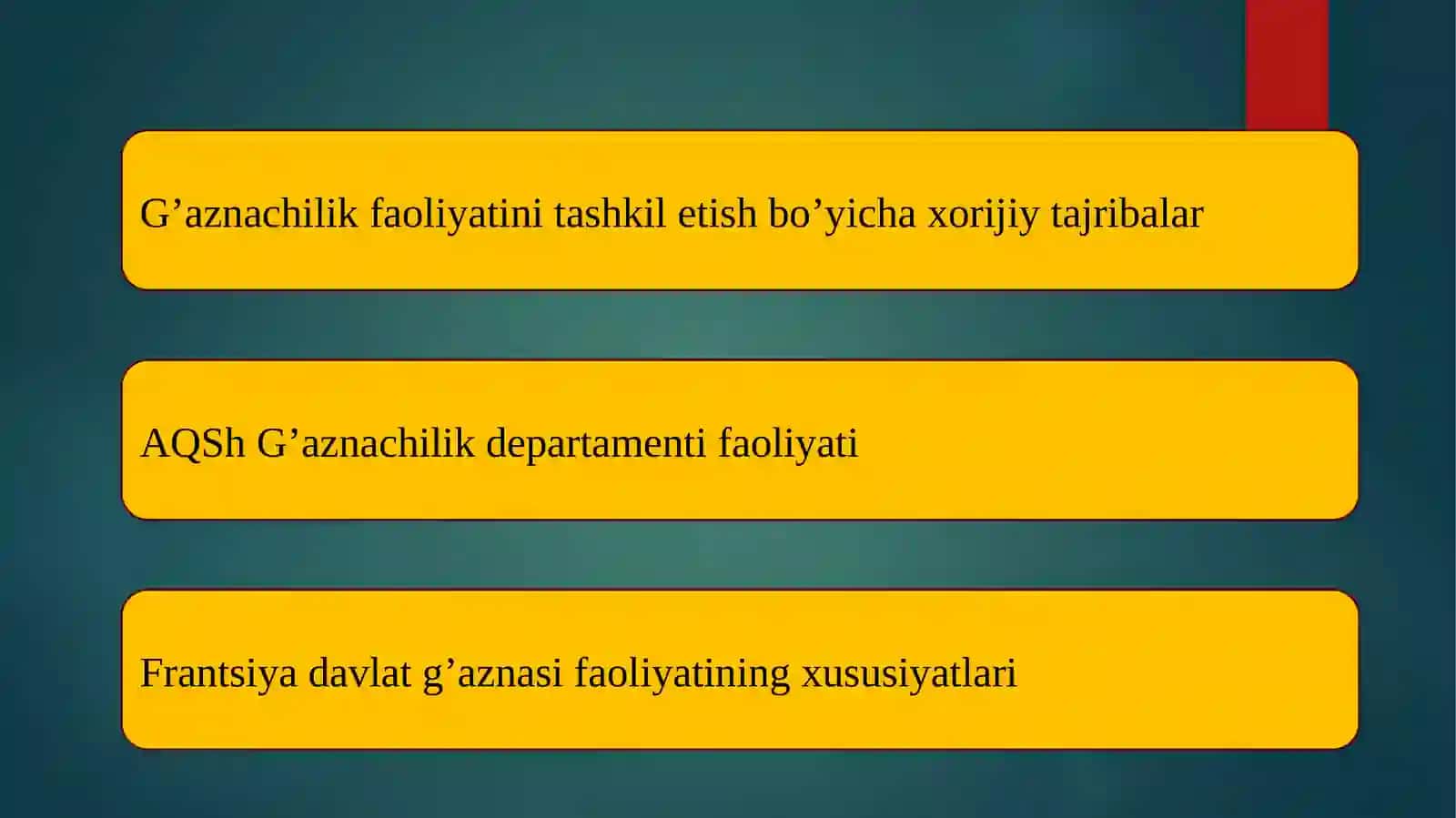 G‘AZNACHILIK FAOLIYATINING XORIJ TAJRIBALARI 2