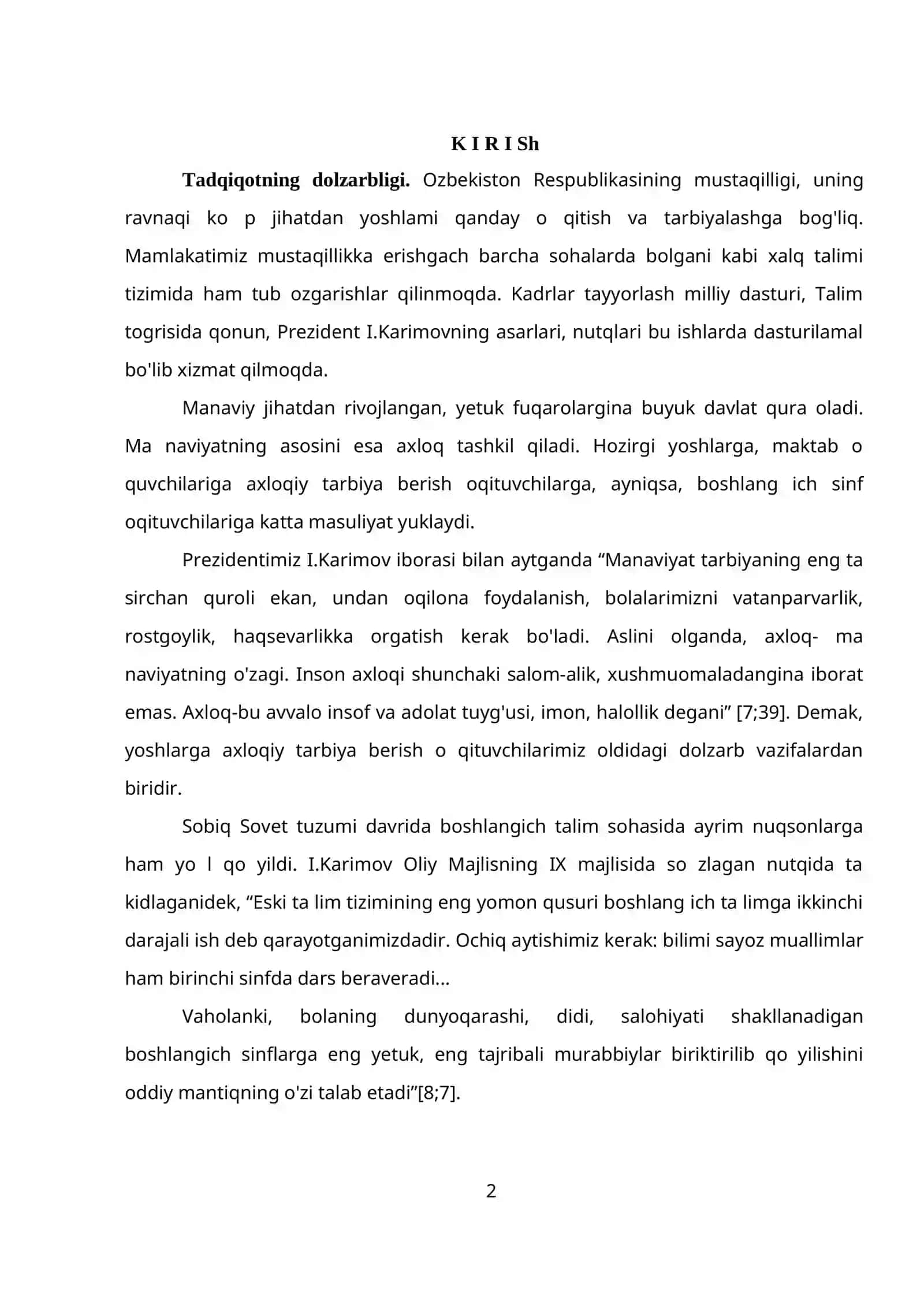 Yoshlarning axloqiy sifatlarini tarbiyalashda interfaol usullardan foydalanish 2