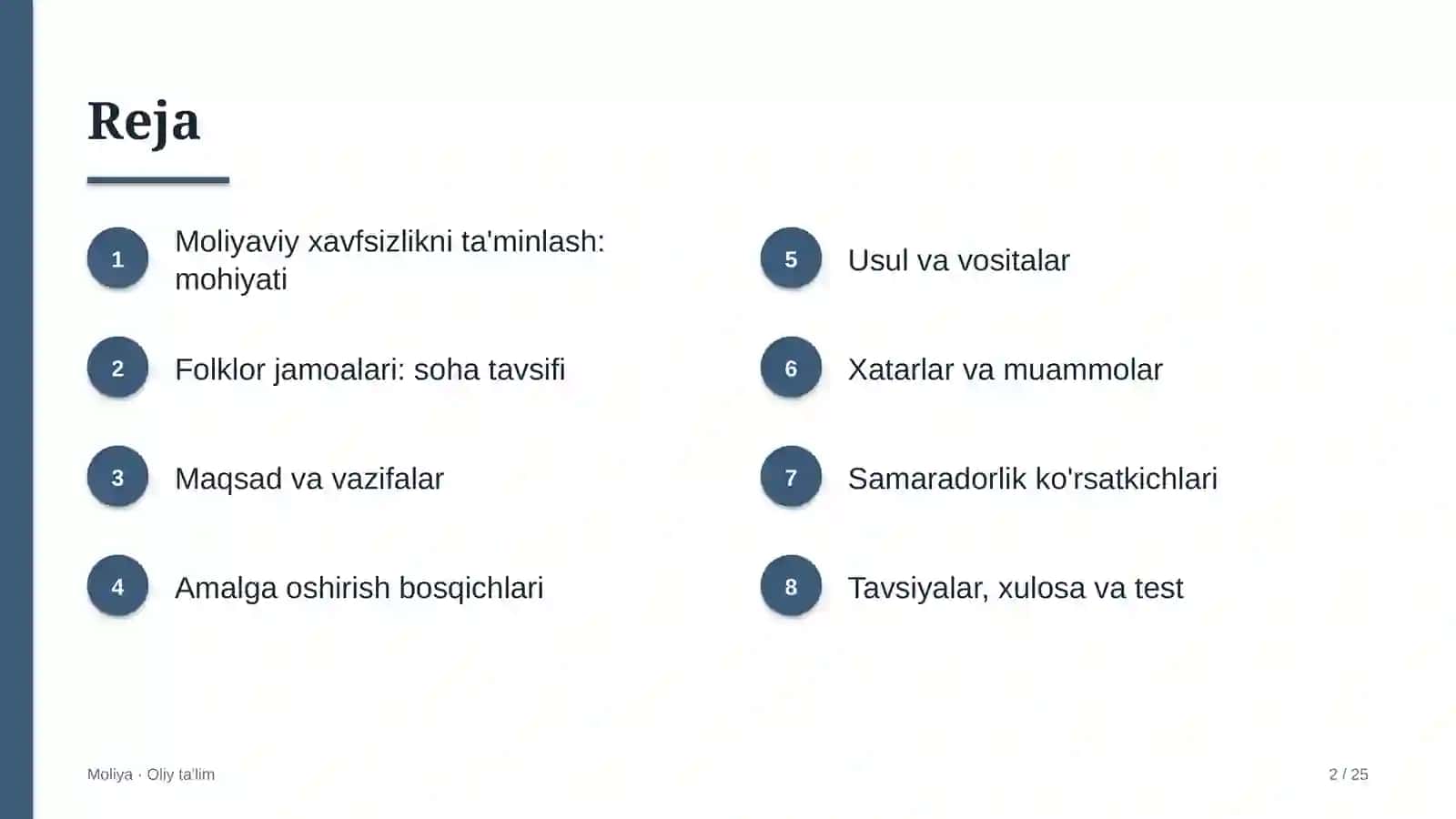 Folklor jamoalarida moliyaviy xavfsizlikni ta'minlash 2