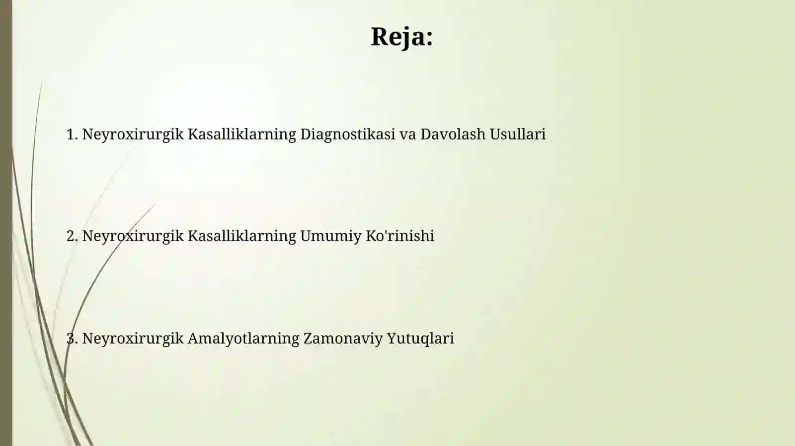 Neyroxirurgik kasalliklar 2