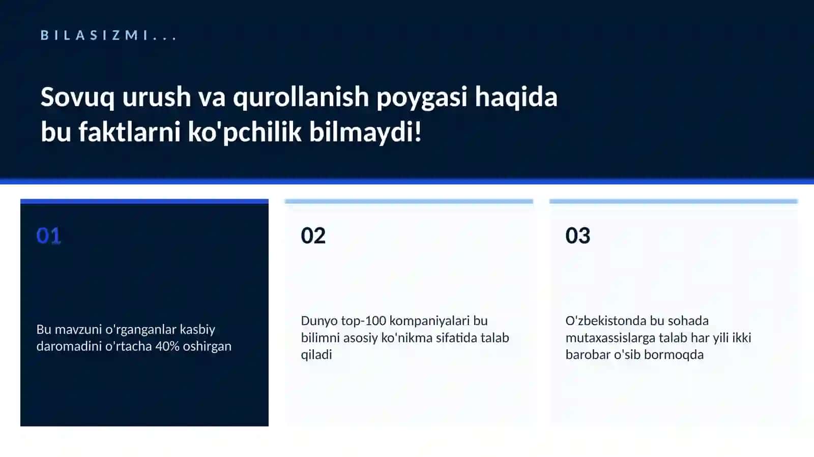 Sovuq urush va qurollanish poygasi 2