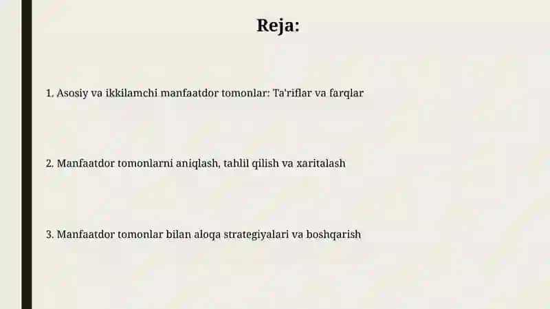 Manfaatdor tomonlar 2