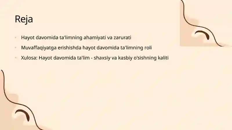 Hayot Davomida Ta'lim: Nega Bu Muhim? 2
