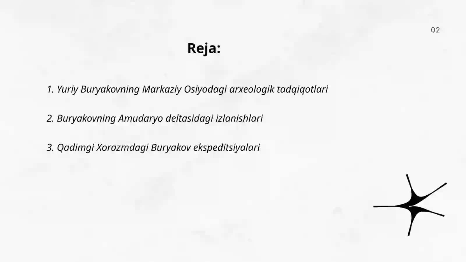 Yuriy Buryakov tadqiqotlari 2
