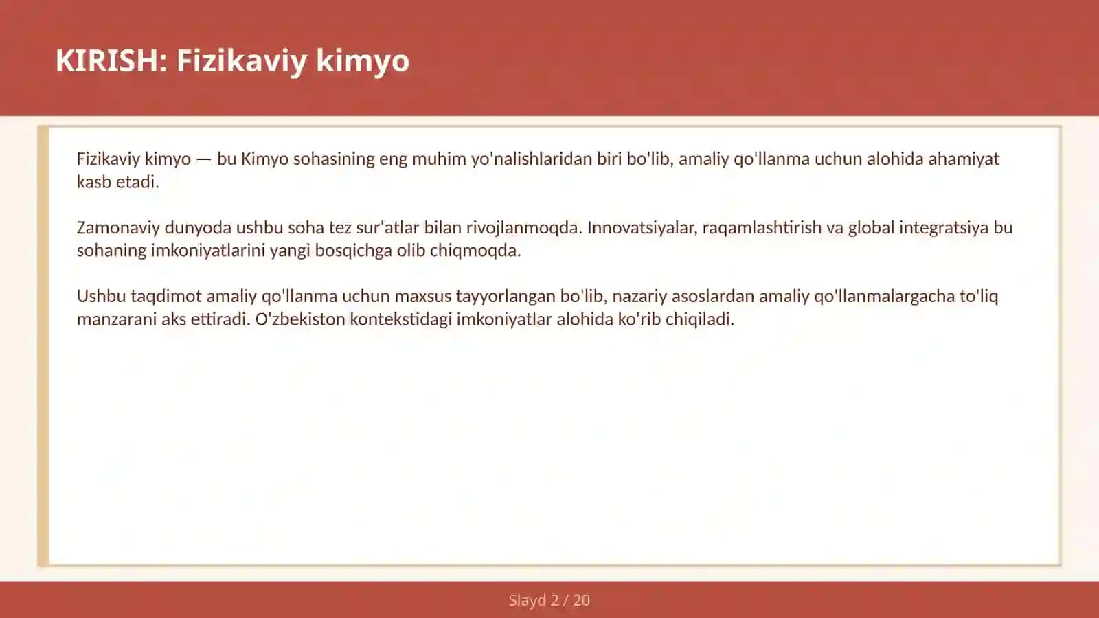 Termodinamika — amaliy qo'llanma 2