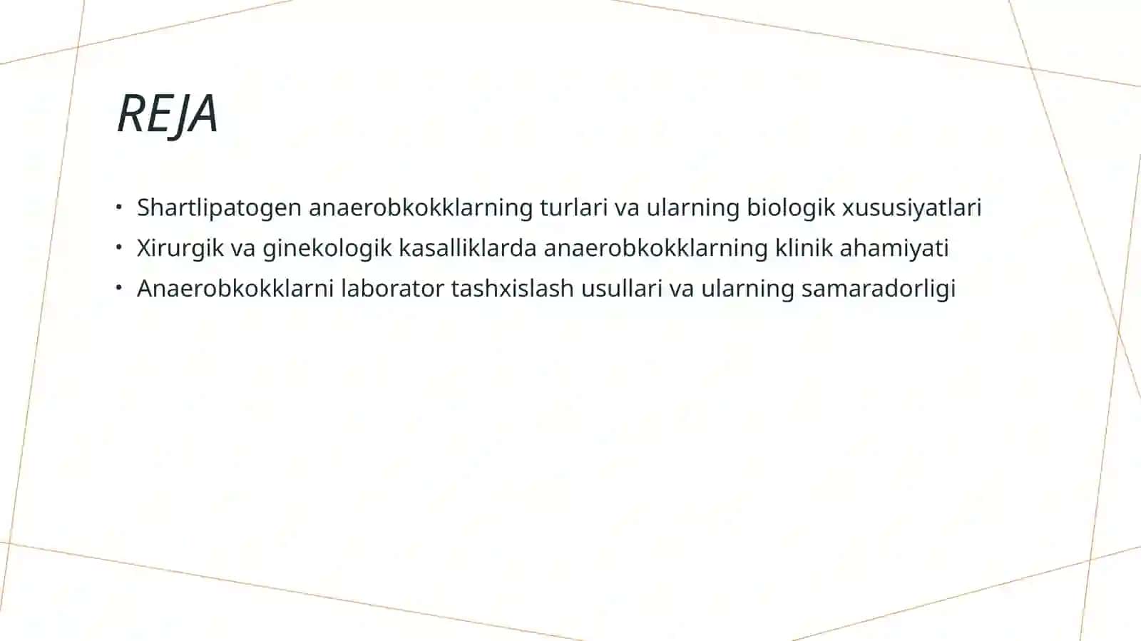 Shartli patogen anaerob kokklar laborator tashxisi 2