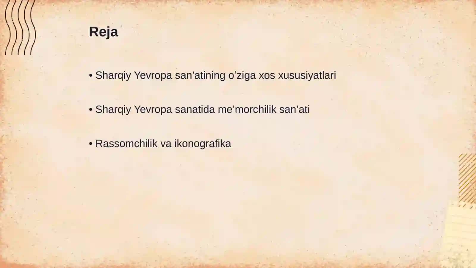 Sharqiy Yevropa san’ati 2