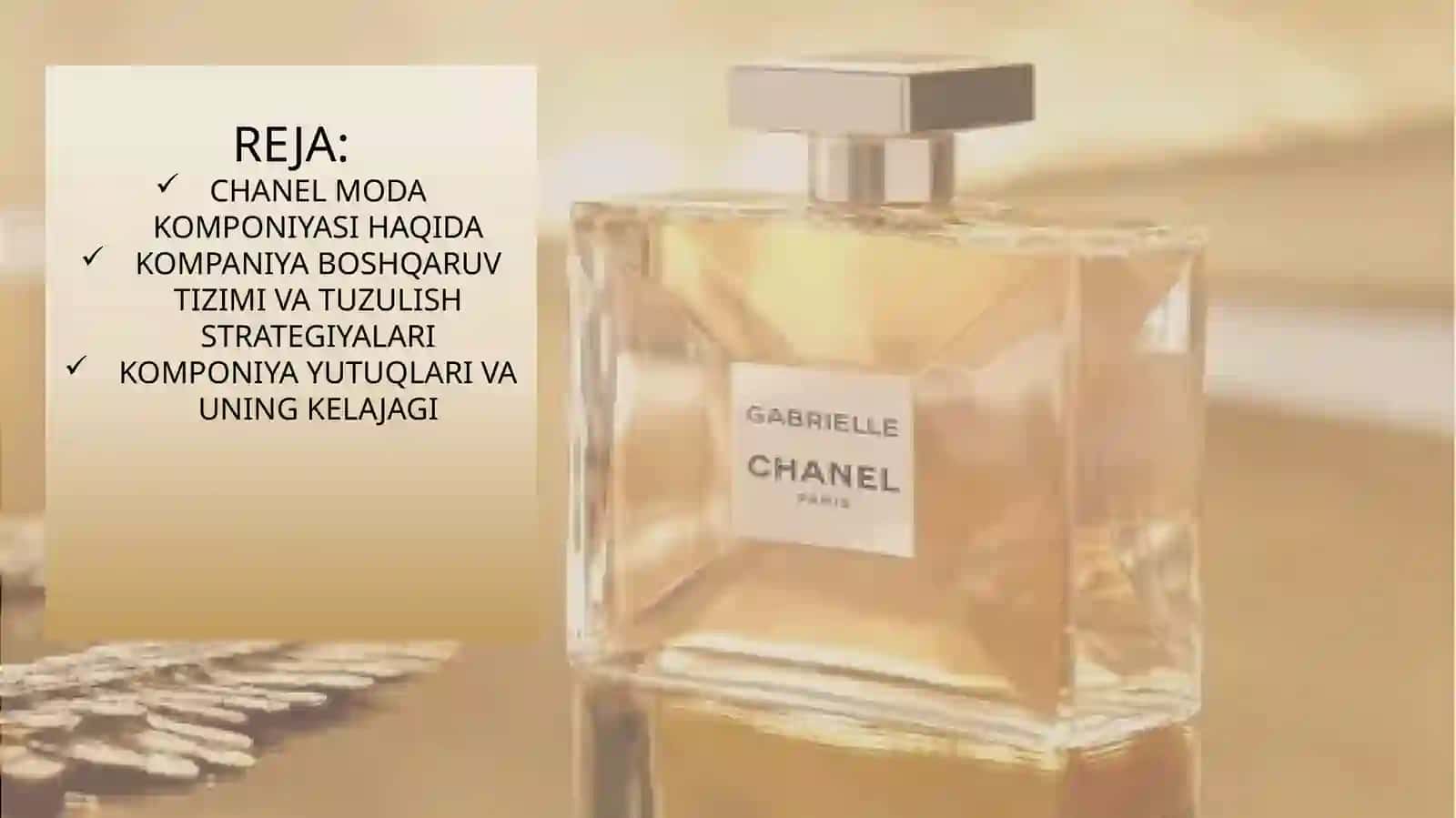Chanel moda kompaniyasi haqida 2