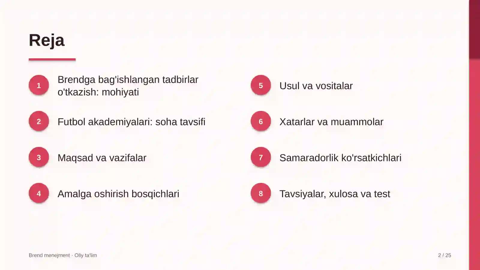 futbol akademiyalarida brendga bag'ishlangan tadbirlar o'tkazish 4056 2