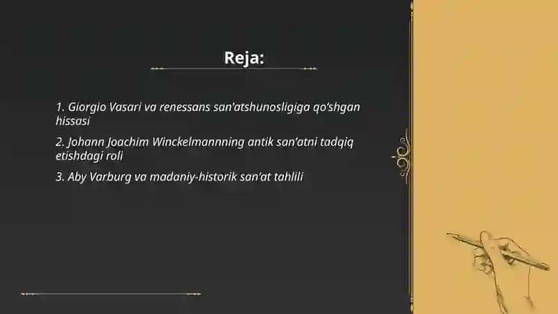 Jahon tamaddunida tasviriy san'atning tutgan o'rni 2