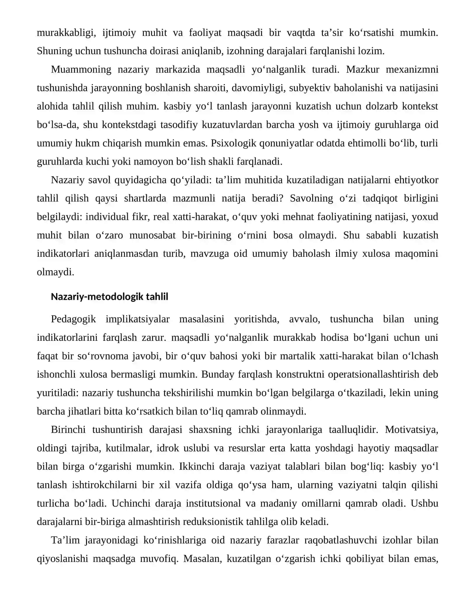Hayotiy maqsadlarning ta’lim jarayonidagi ko‘rinishlari 2