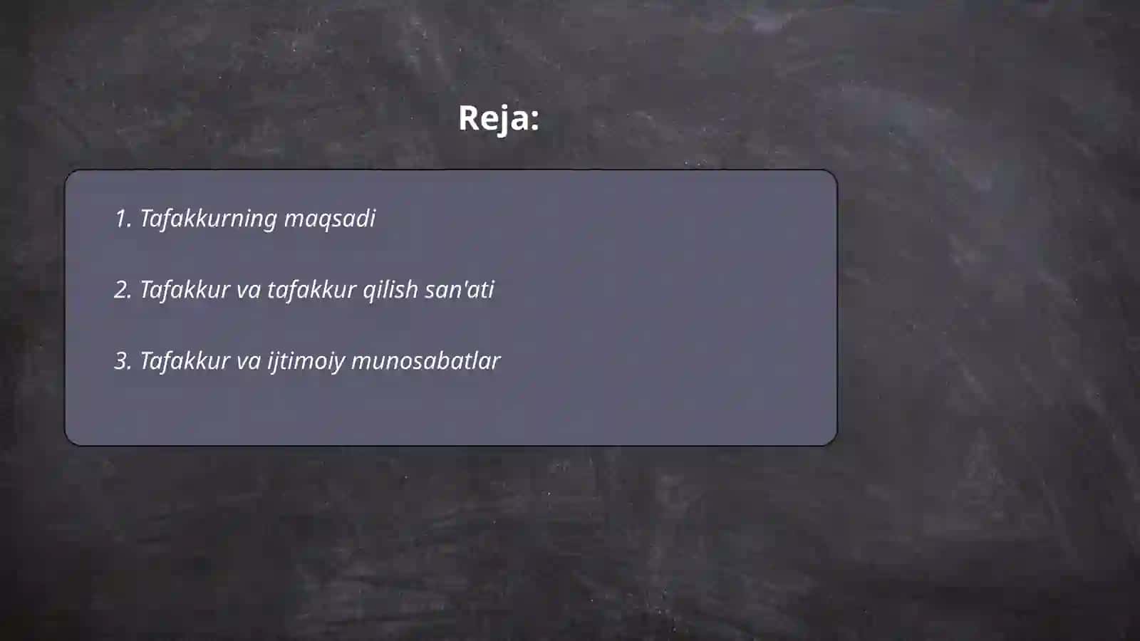 Tafakkur 2