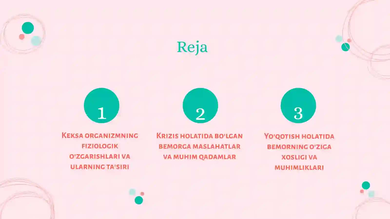 Keksa bemor keksa organizmning fiziologik xususiyatlari krizis 2