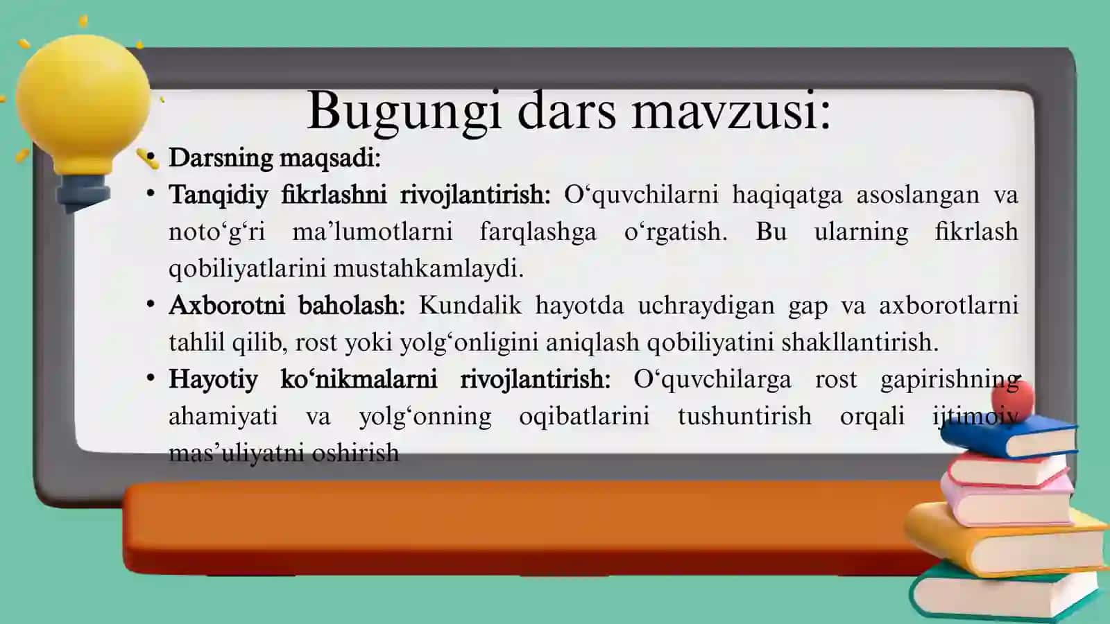 Mulohaza haqida tushuncha 2