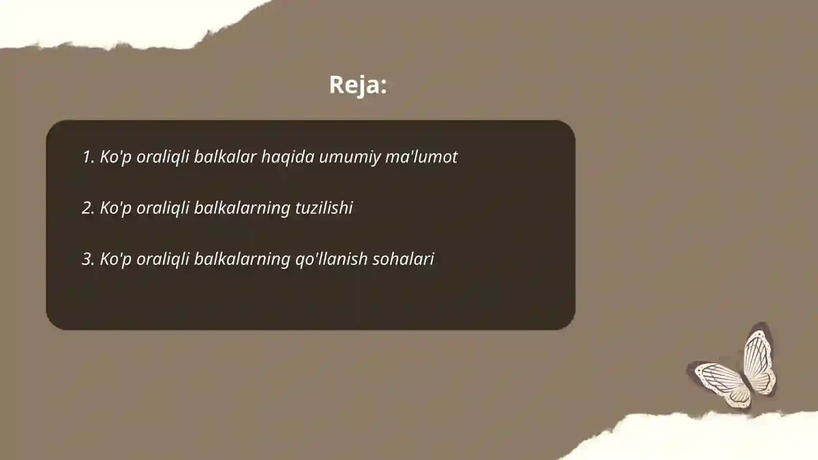 Ko'p oraliqli balkalar xaqida umumiy tushunchalar 2
