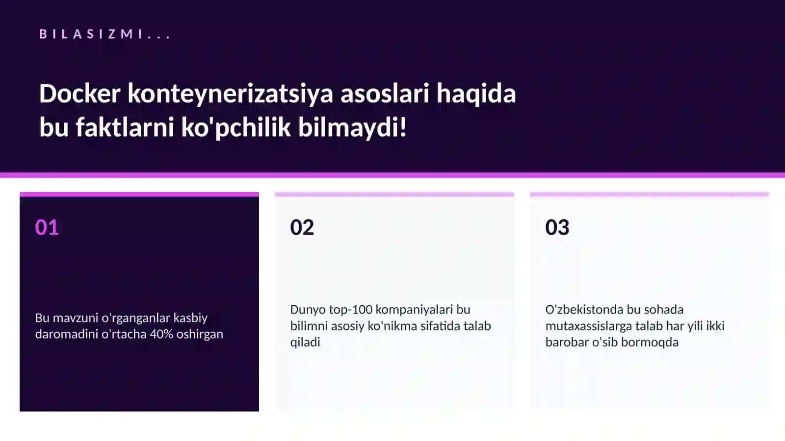 Docker konteynerizatsiya asoslari 2