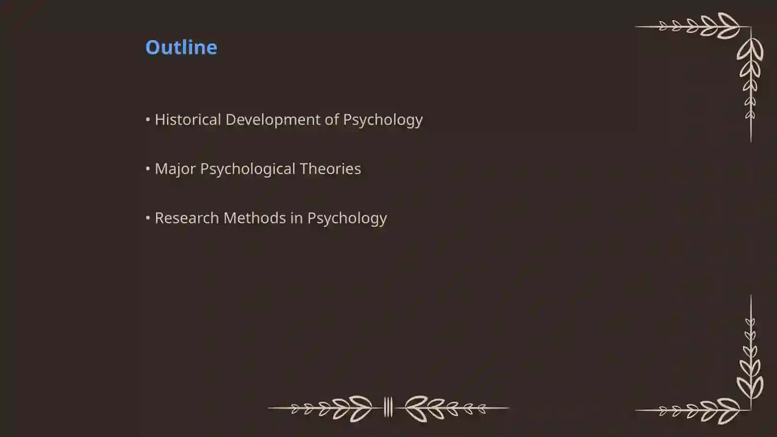 About Psychology 2