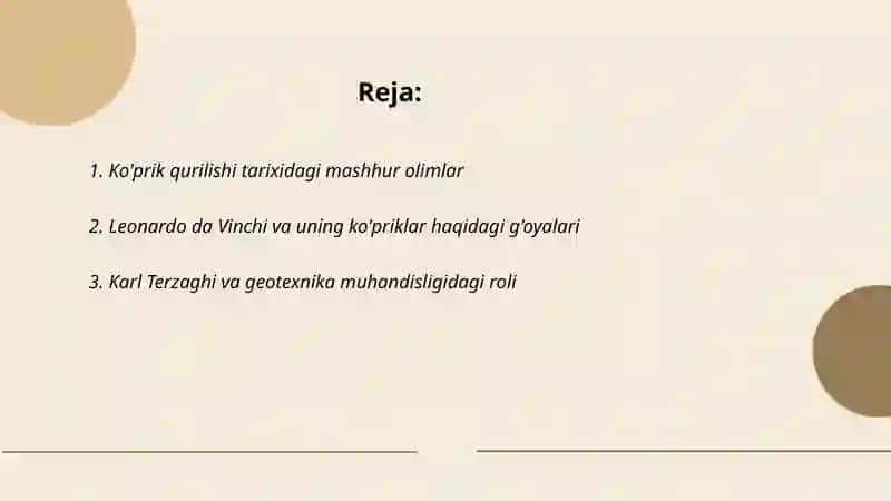 Ko’prik qurilishi borasidagi taniqli olimlar va quruvchilar 2