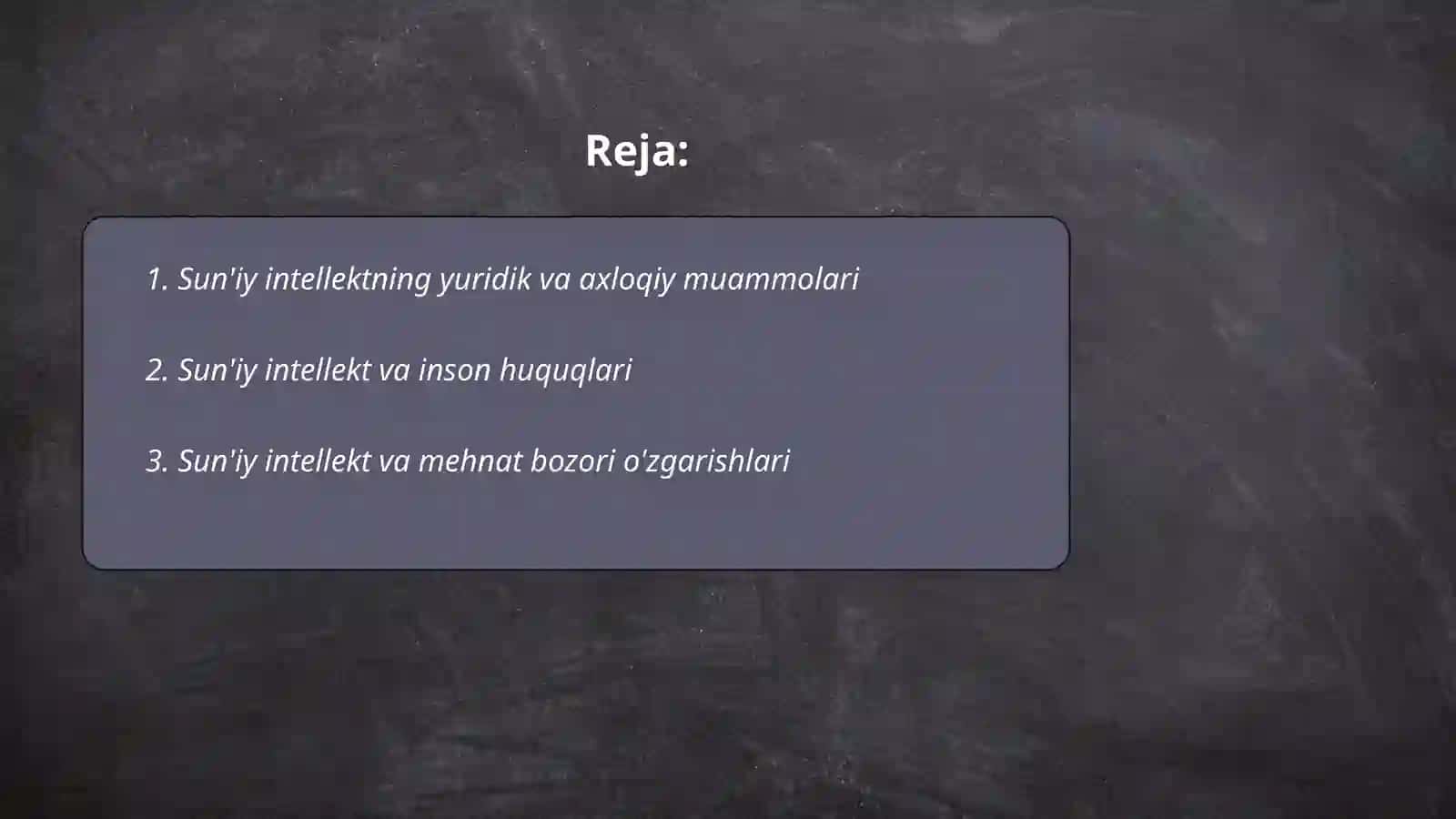 Suniy intellektning kelajakdagi rivojlanishi 2