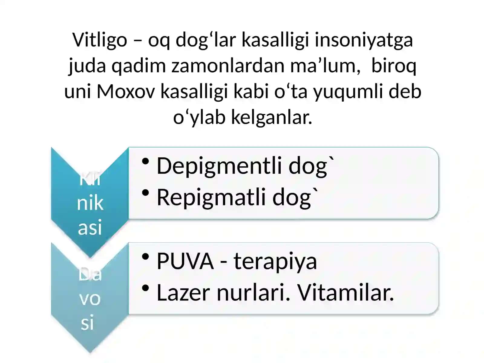 VITILIGO KASALLIGI 2